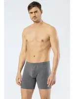 Erkek Likralı Uzun Boxer Bel Bantlı Cacharel 1336/ANTRASİT Antrasit