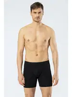 Erkek Likralı Uzun Boxer Bel Bantlı Cacharel 1336/SİYAH Siyah