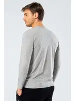Erkek Uzun Kollu T-Shirt Cacharel 1333/GRİ Gri farklı açı