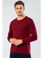 Erkek Uzun Kollu T-Shirt Cacharel 1333/İNDİGO detay görünüm