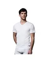 Erkek V Yaka Kısa Kollu Atlet 2 li Paket Us. POLO Assn. 80199 Beyaz