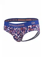 Fantazi Jockstrap Destekli String Tanga Doreanse 1270 Leopink detay görünüm