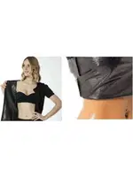 Fermuarlı Sauna Takım Form Angel 111 Siyah farklı açı