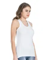 Geniş Askılı Kadın Atlet Derya Kurşun 213 Beyaz görsel 4