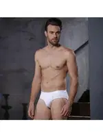 Goldenbay Erkek Slip 1205 Beyaz farklı açı