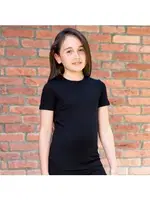 Goldenbay Erkek Kız Çocuk Kısa Kollu İçlik Termal 2539 Siyah farklı açı