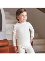 Goldenbay Unisex Çocuk Uzun Kollu İçlik Termal 2536 Ekru farklı açı