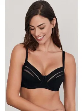 Eros Hanna Balenli Toparlayıcı Çizgili Tek Sütyen Eros ERSK340