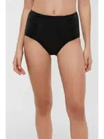 İmer 122 Yüksek Bel Modal Külot Siyah detay görünüm