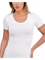 İmer 1241 Kısa Kol Yuvarlak Yaka Modal Atlet Beyaz