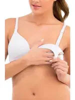 İmer 2245 Kaplı Emzirme Sütyeni Beyaz