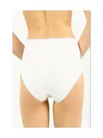 İmer 4100 Modal Bayan Külot Beyaz farklı açı