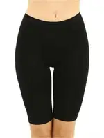 İmer 4337 Modal Kısa Tayt Siyah farklı açı