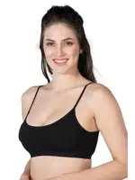 İnce Askılı Pedli Büstiyer Emay 1425 Siyah