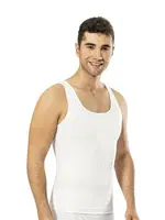 İnceltici Korseli Atlet Miss Modinn 2030 Beyaz detay görünüm