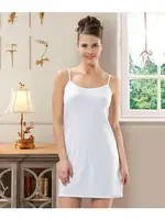 İp Askılı Kombinezon Derya Kurşun 913 Beyaz