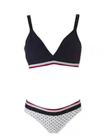 Kadın Büstiyer Sütyen Slip Takım U.s. Polo Assn. 66253 Lacivert