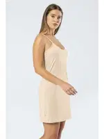 Kadın Ip Askılı V Yaka Mikro Kombinezon Türen 901/TEN Ten detay görünüm