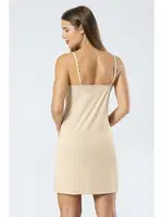 Kadın Ip Askılı V Yaka Mikro Kombinezon Türen 901/TEN Ten farklı açı