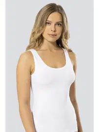 Türen Kadın Likralı Kaşkorse Beyaz Atlet Türen 953