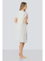 Kadın V Yaka Gri Gecelik Türen 3282 Gri farklı açı