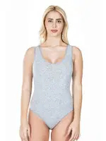 Kalın Askılı Çıtçıtlı Kadın Body Derya Kurşun 315 Gri
