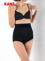 Yüksek Bel Çıtçıtlı Hamile Slip Miorre Siyah görsel 7