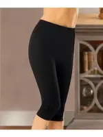 Kısa Kadın Tayt Derya Kurşun 424 Siyah görsel 8