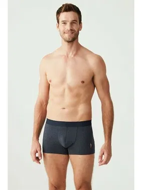 Us. POLO Assn. Kısa Paça 3lü Boxer U.S. Polo Assn. 80307 - Alternatif Görünüm