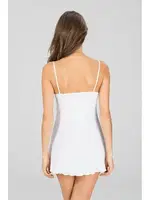 Kom Barbie İp Askılı Dantelli Mini Babydoll görsel 4