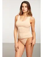 Kom Bayan Basic Singlet Pamuklu Atlet Ten görsel 6