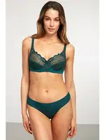 Kom Beliza Dantelli Mikrofiber Külot Petrol Yeşil görsel 8