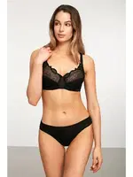 Kom Beliza Dantelli Mikrofiber Külot Siyah görsel 10