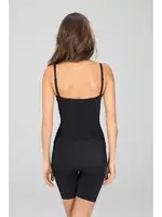 Kom Dora Düz Vücut Korsesi Siyah farklı açı