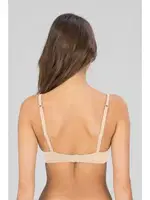 Kom Dorina Desteksiz İnce Askılı Sütyen Krem görsel 8