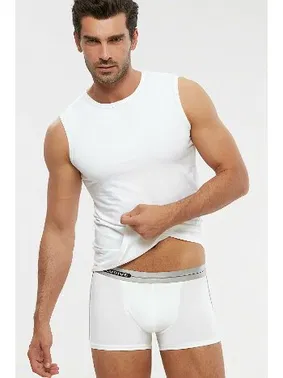 Kom Kom Erkek 2'li Atlet - Nick Bisiklet Yaka 2 li Erkek Atlet