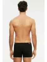 Kom Erkek Boxer - Tight Pamuklu 2 li Erkek Boxer Siyah görsel 12