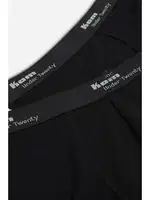 Kom Erkek Boxer - Tight Pamuklu 2 li Erkek Boxer Siyah görsel 13