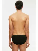 Kom Erkek 2'li Slip Nefes Alabilen Hafif Cotton- Ariel Siyah görsel 5