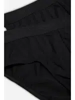 Kom Erkek Slip - Cuba Pamuklu 2 li Erkek Slip Siyah görsel 4