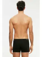 Kom Erkek Boxer Şort - Leo Pamuklu Parçalı Erkek Boxer detay görünüm