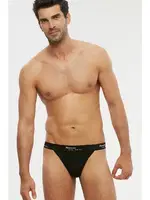 Kom Erkek Tanga - Kevin Basic Pamuklu Erkek Tanga 2'li Siyah görsel 4