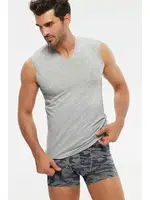 Kom Erkek V Yaka Atlet - Francesco V Yaka Pamuklu Erkek Atlet farklı açı