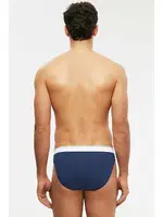 Kom Manila Parçalı Desenli Erkek Slip detay görünüm