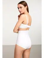 Kom Mideli Korse - Sonya Karın Toparlayıcı Korse Beyaz detay görünüm