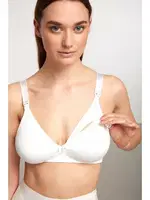 Kom Mamma Hamile Emzirme Sütyeni Beyaz görsel 4