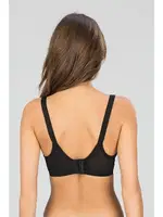 Kom Martina Toparlayıcı Dantelli Sütyen (küçültücü Sütyen) Siyah farklı açı