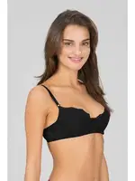 Kom Maxin Fransız Dantelli Desteksiz Sütyen görsel 8