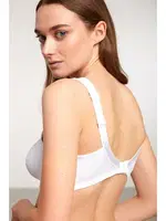 Kom Toparlayıcı Sütyen - Serena Dikişsiz Toparlayıcı Sütyen Beyaz görsel 4