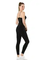 Korse Tayt Dikişsiz Sıkılaştırıcı Ultra Yüksek Bel Örme İç Göstermez Miss Fit 34442 Siyah farklı açı